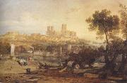 Joseph Mallord William Turner Lincoin from the Brayford (mk47) oil painting picture wholesale